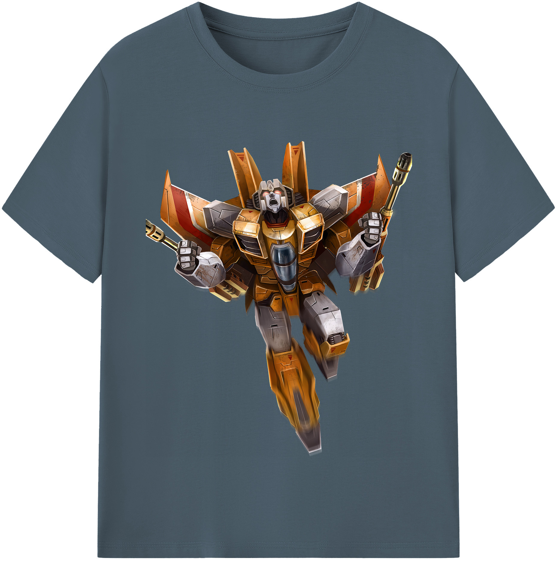（画像用） Transformers トランスフォーマー 綿100％半袖Tシャツ（フロントプリント）